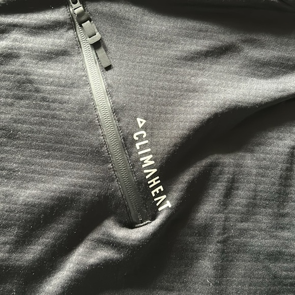 Adidas Climaheat black 1/4 zip pullover - Picture 5 of 12